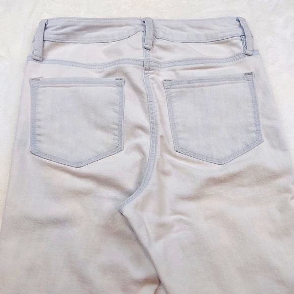 Athleta Light Blue Sculptex Skinny Crop Mid Rise Jeans | Size 2 - Picture 11 of 16